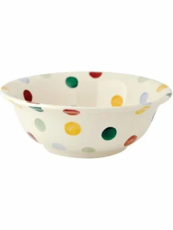 Emma Bridgewater Cream Polka Dot Cereal Bowl^ Dinner Sets & Pasta Bowls|Branded Kitchenware