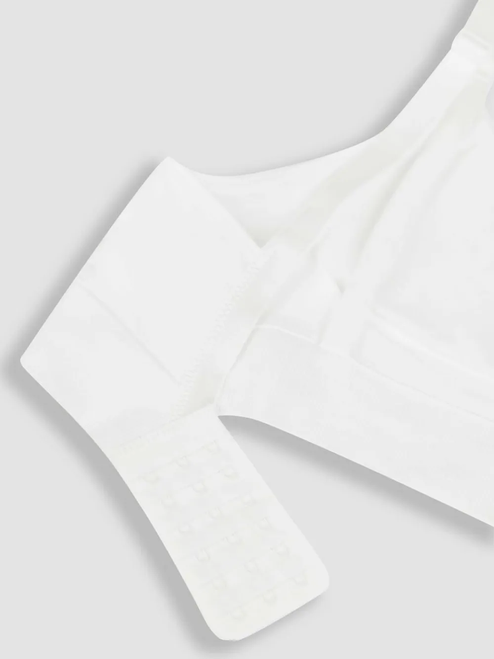 New Jojo Maman Bébé Emma Jane Black and White 2-Pack Cotton Seamless Nursing Bras