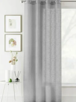 Online Enhanced Living Crete Voile Panel Silver