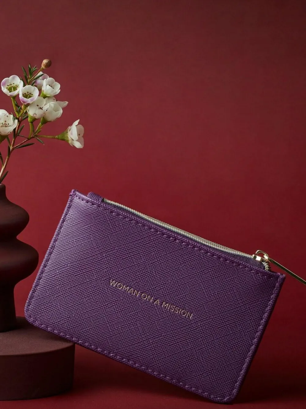 Discount Estella Bartlett Purple Card Purse