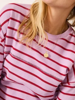 Fat Face FatFace Airlie Breton Stripe Crew Sweat^Women Hoodies & Sweatshirts