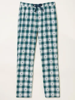Fat Face FatFace Arkle Dark Teal Blue Jacquard Check Pyjama Bottoms^ Pyjamas