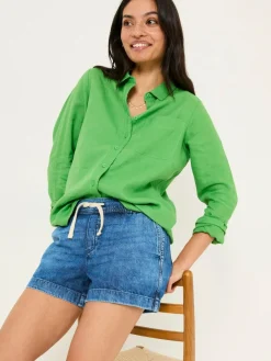 Outlet Fat Face FatFace Ashby Drawstring Shorts Dark Vintage Blue