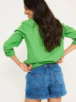 Outlet Fat Face FatFace Ashby Drawstring Shorts Dark Vintage Blue