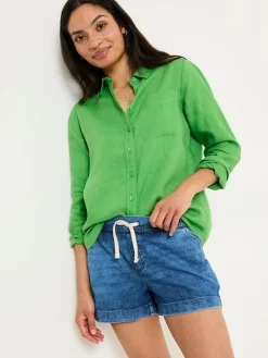 Outlet Fat Face FatFace Ashby Drawstring Shorts Dark Vintage Blue