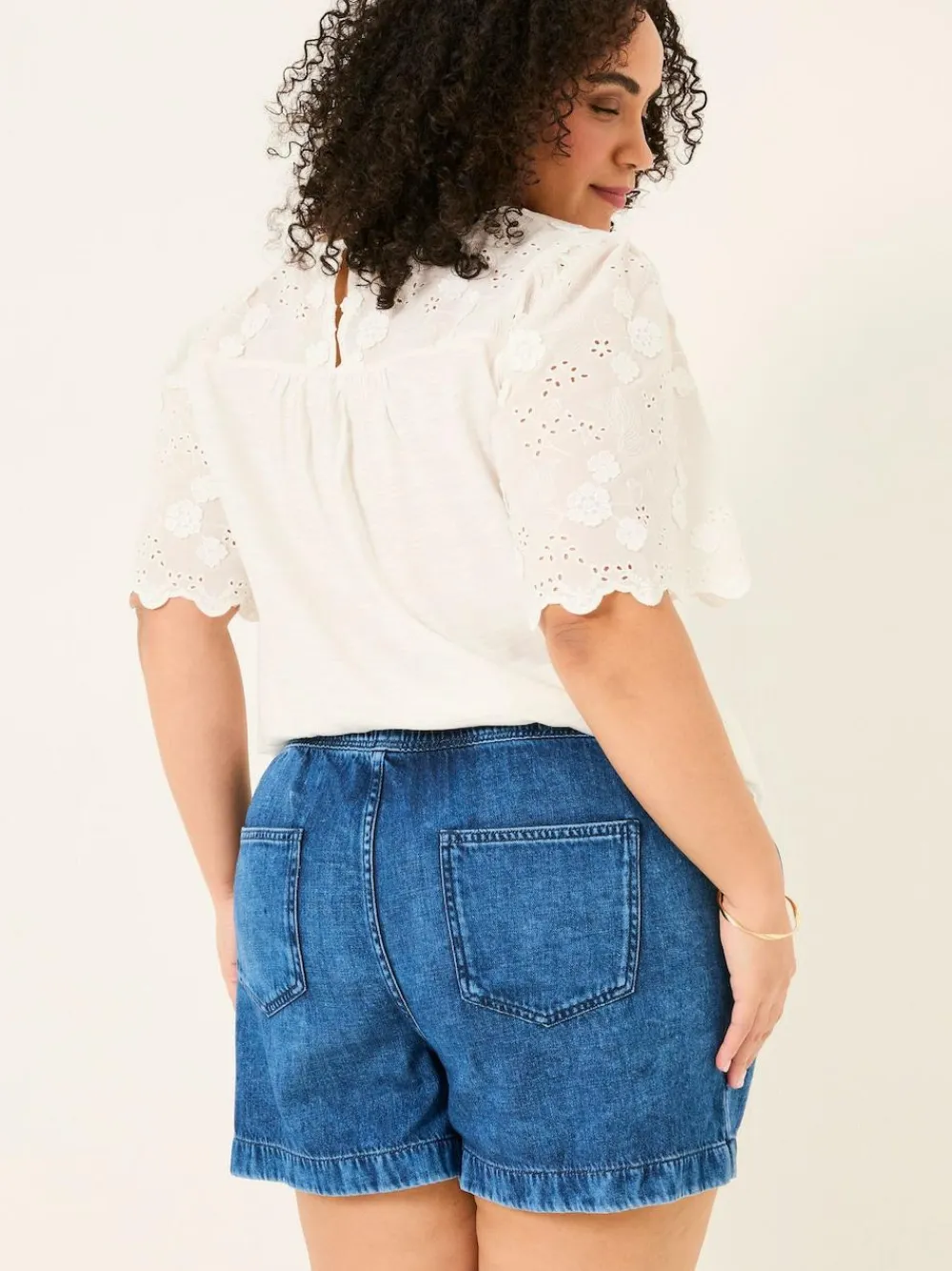 Outlet Fat Face FatFace Ashby Drawstring Shorts Dark Vintage Blue