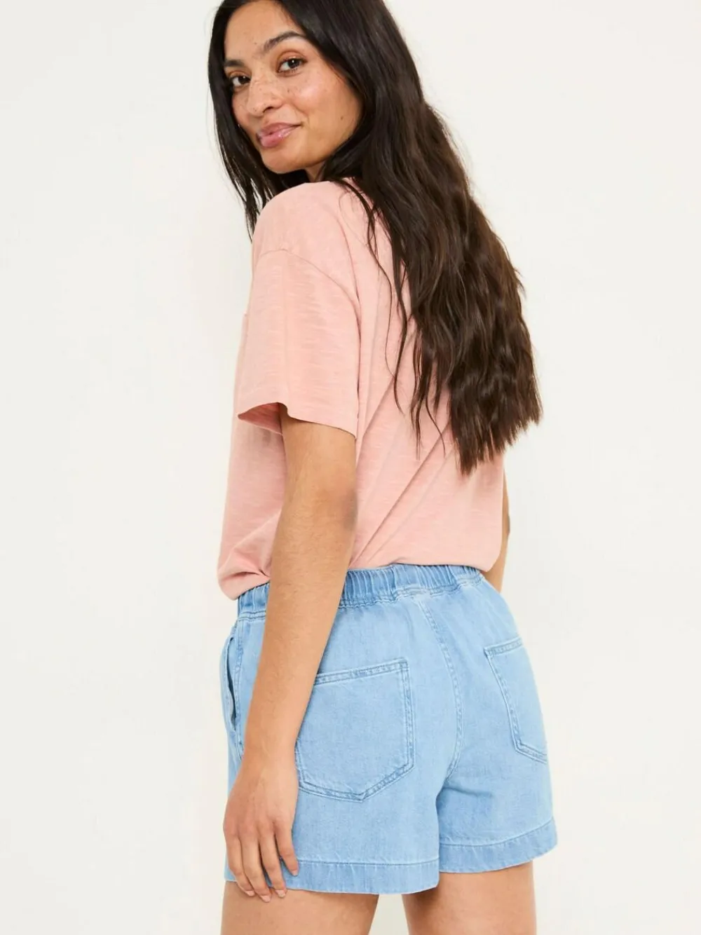 Sale Fat Face FatFace Ashby Drawstring Shorts Light Vintage Blue