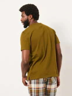 Fat Face FatFace Beale Khaki Green Check Pyjama Set^ Pyjamas