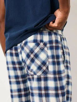 Fat Face FatFace Boray Light Blue Check Pyjama Bottoms^ Pyjamas