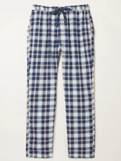 Fat Face FatFace Boray Light Blue Check Pyjama Bottoms^ Pyjamas