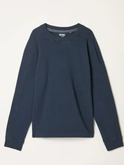 Best Fat Face FatFace Brooke Crew Sweat Navy