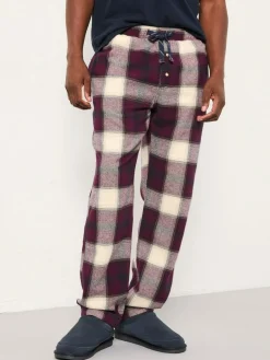 Fat Face FatFace Connel Burgundy Red Check Pyjama Bottoms^ Pyjamas