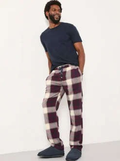 Fat Face FatFace Connel Burgundy Red Check Pyjama Bottoms^ Pyjamas
