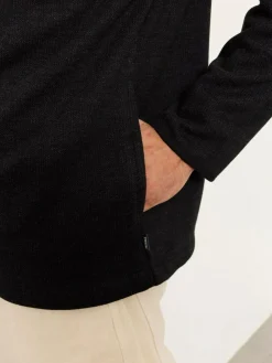 Sale Fat Face FatFace Dalton Black Fleece Sweat