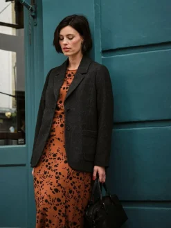 Fat Face FatFace Etta Charcoal Grey Blazer^Women Blazers