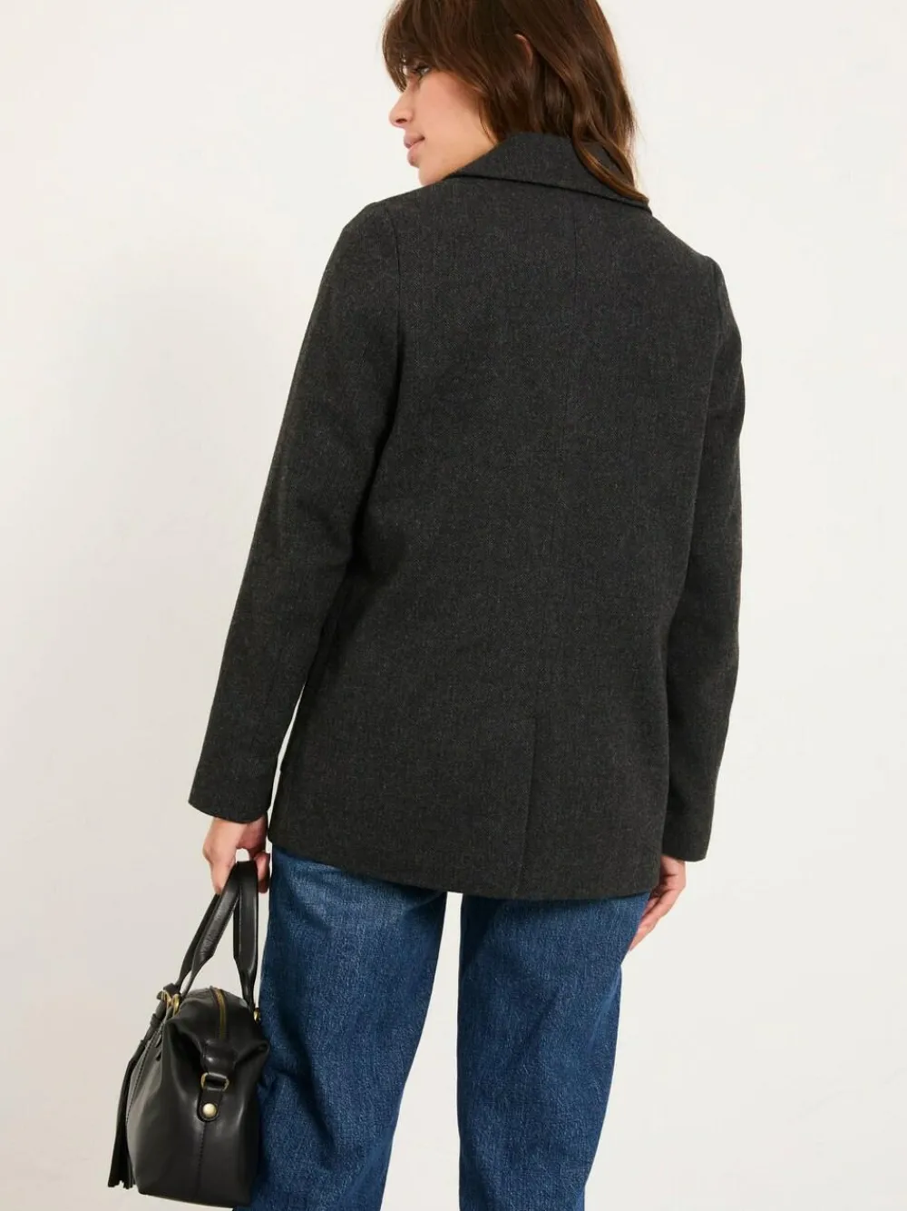 Fat Face FatFace Etta Charcoal Grey Blazer^Women Blazers