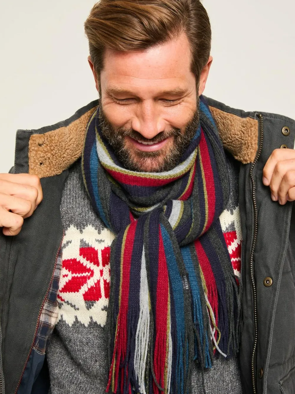 Fat Face FatFace Finn Multi Stripe Scarf^ Hats, Gloves & Scarves|Hats, Scarves & Gloves