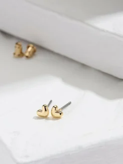 Fat Face FatFace Heart Stud Earrings^Women Jewellery