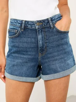 Fat Face FatFace Harlyn Harlyn Denim Shorts Dark Vintage Blue