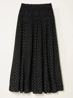 Fat Face FatFace Harper Black Midi Skirt^Women Skirts