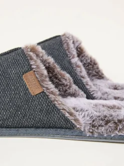 Fat Face FatFace Harvey Check Mule^ Slippers|Slippers