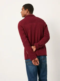 Best Fat Face FatFace Haxby Half Zip Sweat Claret