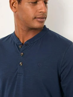 Fat Face FatFace Henley Long Sleeve Woodside Slub^ Loungewear