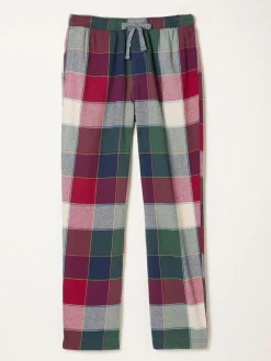 Online Fat Face FatFace Hetton Red Buffalo Check Pyjama Bottoms