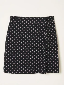 Fat Face FatFace Jackie Black Metallic Skirt^Women Skirts