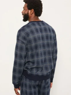 Fat Face FatFace Kemble Navy Check Jumper^ Loungewear