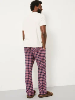 Best Fat Face FatFace Leven Red Check Pyjama Bottoms