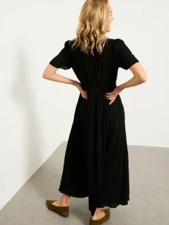 Hot Fat Face FatFace Livvy Midi Dress Black