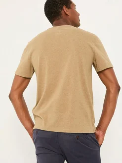 Sale Fat Face FatFace Lulworth Dark Natural Short Sleeve T-Shirt