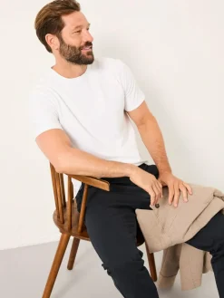 Fat Face FatFace Lulworth White Short Sleeve T-Shirt^ Loungewear