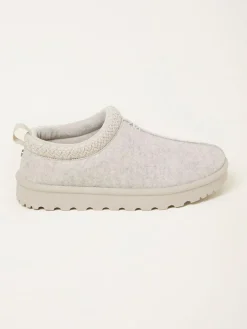Clearance Fat Face FatFace Lyra Grey Felt Mule Slipper