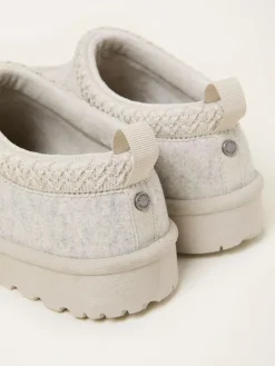 Clearance Fat Face FatFace Lyra Grey Felt Mule Slipper