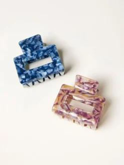 Fat Face FatFace Multi 2 Pack Claw Clips^Women Jewellery