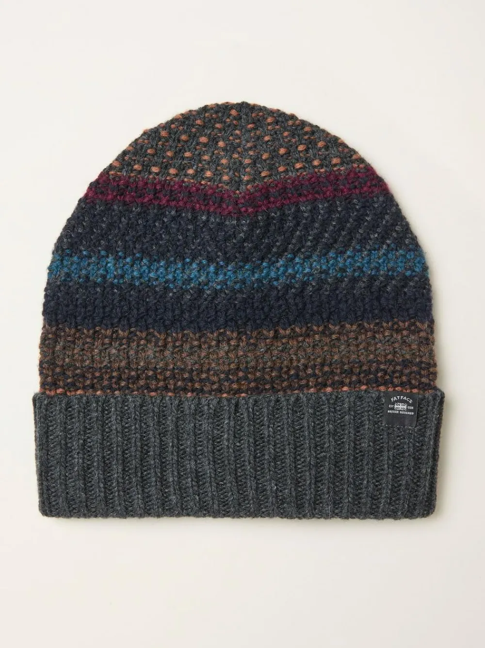 Fat Face FatFace Multi Textured Knit Beanie^ Hats, Gloves & Scarves|Hats, Scarves & Gloves