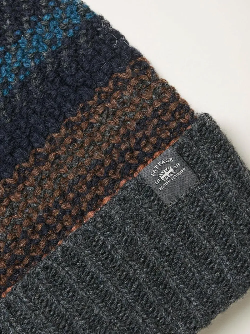 Fat Face FatFace Multi Textured Knit Beanie^ Hats, Gloves & Scarves|Hats, Scarves & Gloves