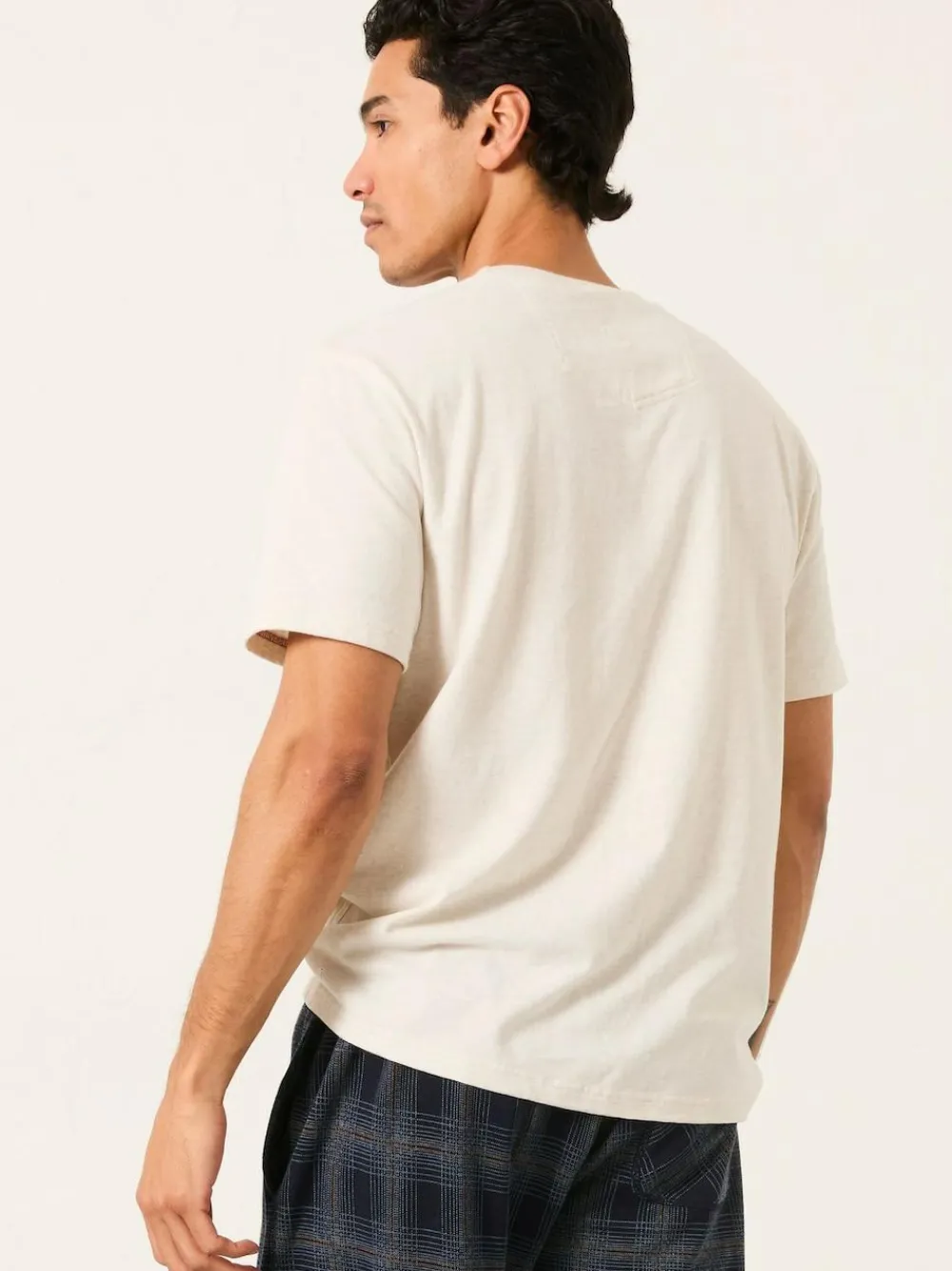 Hot Fat Face FatFace Graphic T-Shirt Natural VW Getaway Car