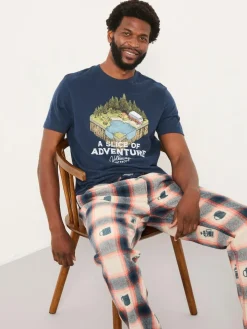 Fat Face FatFace Navy VW Slice Graphic T-Shirt^ Loungewear