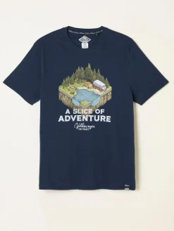 Fat Face FatFace Navy VW Slice Graphic T-Shirt^ Loungewear