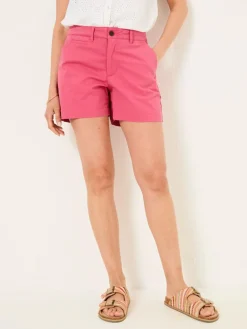 Fat Face FatFace Padstow Dark Pink Chino Shorts^Women Shorts