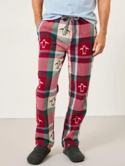 Fat Face FatFace Red Penguin Jacquard Pyjama Bottoms^ Pyjamas