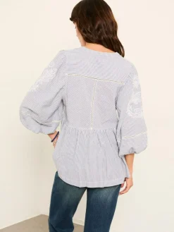 Fat Face FatFace Rosalie Ivory Embroidered Blouse^Women Blouses & Shirts