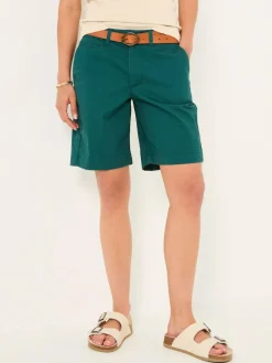 Clearance Fat Face FatFace Sandown Chino Shorts Teal Blue