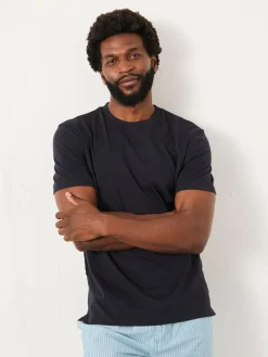 Fat Face FatFace Seil Light Blue Stripe Trouser Pyjama Set