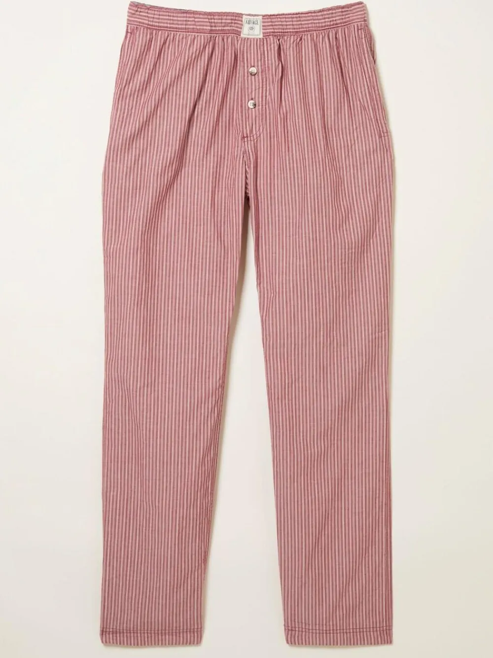 New Fat Face FatFace Seil Stripe Pyjama Bottoms Terracotta