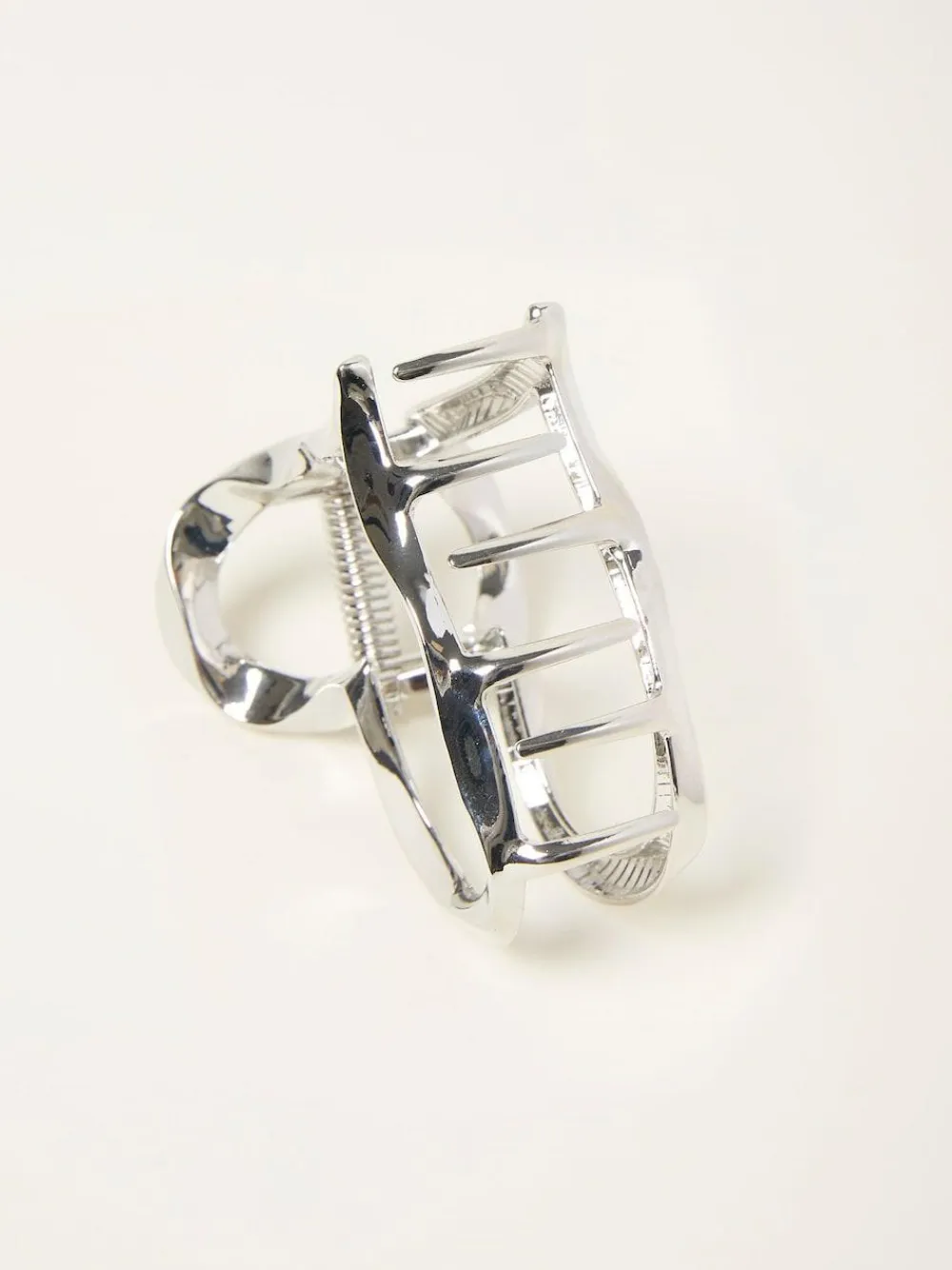 Fat Face FatFace Silver Tone Metal Heart Claw Clip^Women Jewellery