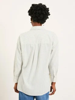 Fat Face FatFace Skyla Ivory Stripe Shirt^Women Blouses & Shirts